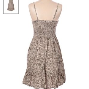 Japna leopard casual medium length dress